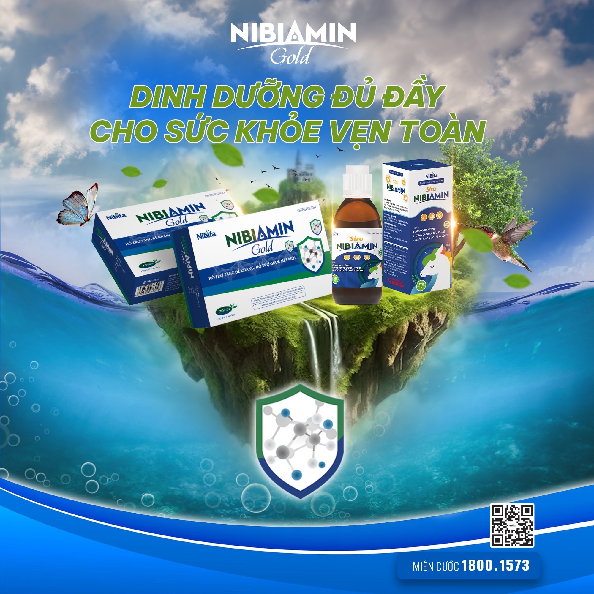 NibiAmin - Tăng sức khoẻ toàn diện
